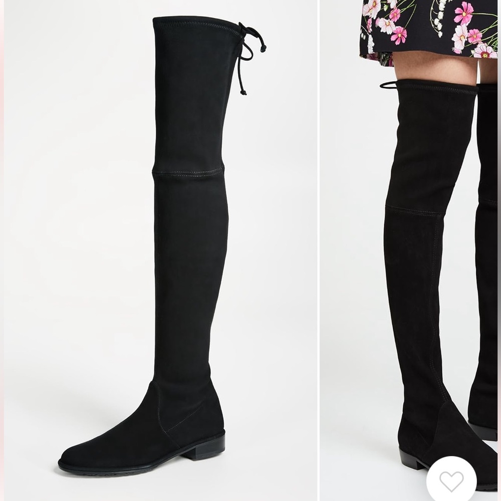 Stuart weitzman lowland suede over the knee boot